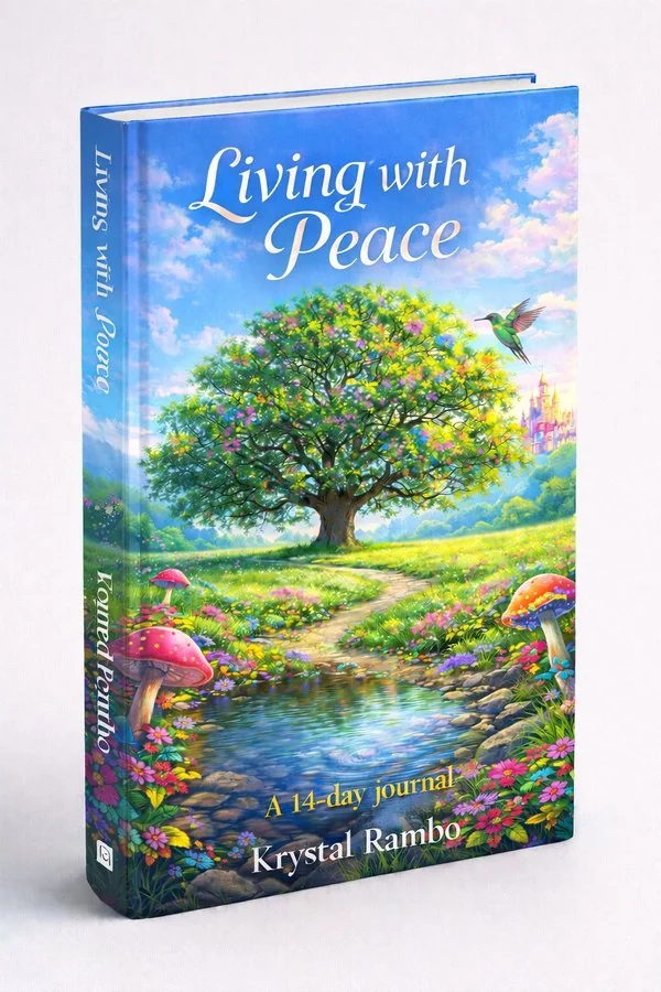 Living with Peace — A 14-Day Companion Journal by Krystal Estevan